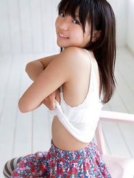 Nice Fuuka Nishihama undresses on the camera making us wild